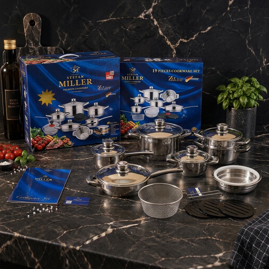 The Set of Kitchen Pots 1